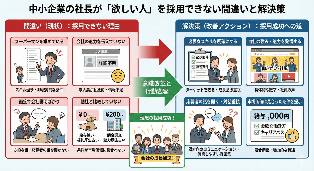 Infographic about a CEO struggling with hiring - Image 1
