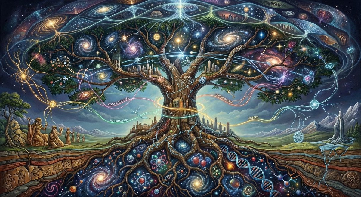 Abstract illustration of the structure of this world - Image 1