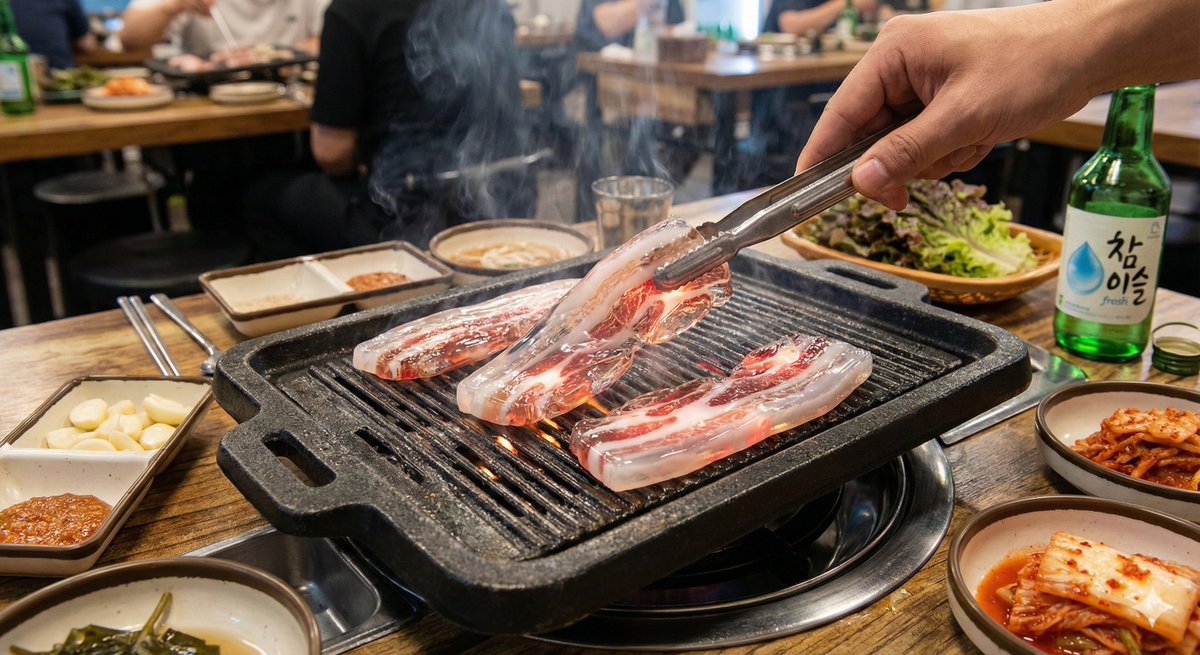 Hyperrealistic glass pork belly on a grill - Image 2