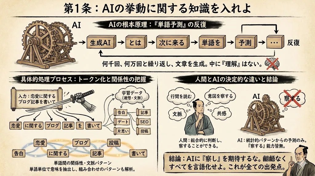 Infographic from reference info with classic Japanese font - Image 1