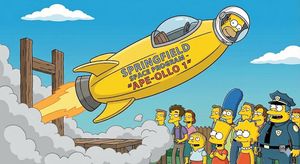 A very innovative and funny mix between a rocket and a banana in the style of The Simpsons

Author: Adrien
Source: https://x.com/adrienv1...
