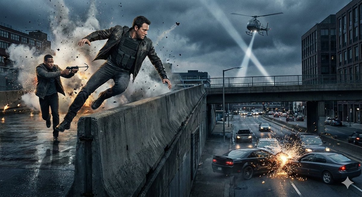 Simple action movie scene - Image 1