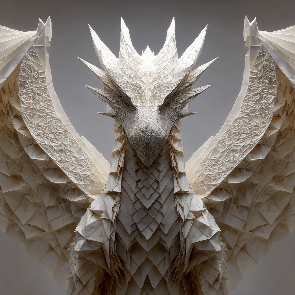 Origami-style step-by-step folding instructions - Image 1