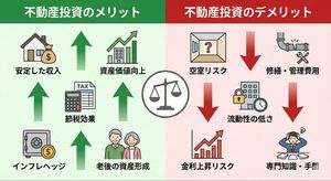 Create an image showing the advantages and disadvantages of real estate investment.

Author: ネコ守|コツコツ不動産大家×マラソンは趣味
Source: https://x.com/...