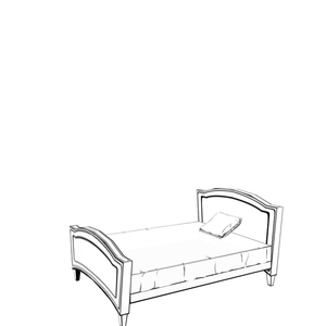 Create a living room layout that suits this sofa. Make it a room in a single-story house in the city where a married couple lives. Show t...