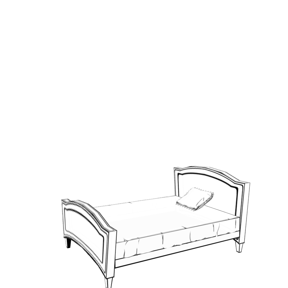 Isometric living room layout based on a sofa photo - Image 1