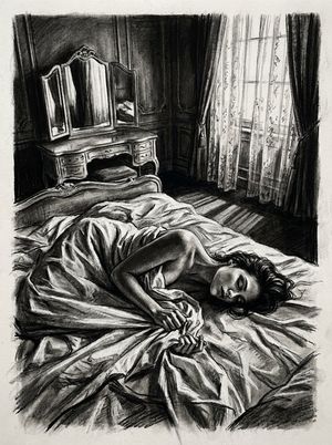 Boudoir Portrait - Charcoal Sketch [4K Render]

Author: Hagbard Celine
Source: https://x.com/HgbrdCeline/status/1991646906473390580