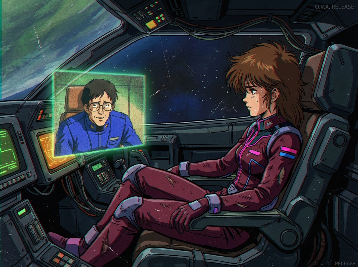 20 世纪 80 年代美国引进的日本动画（复刻风格）