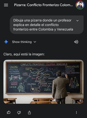 dibuja una pizarra donde un militar estadounidense explica en detalle la la tension militar en las aguas del Mar Caribe entre Estados Uni...