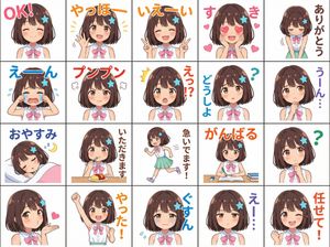4:3, 2K
Create a set of messenger-app stickers based on the attached person. Each should be a square, arranged 5 across and 4 down, for 2...