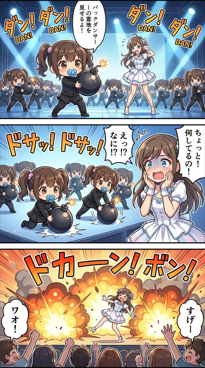 High-detail story-art layout with frames and speech bubbles - Image 1