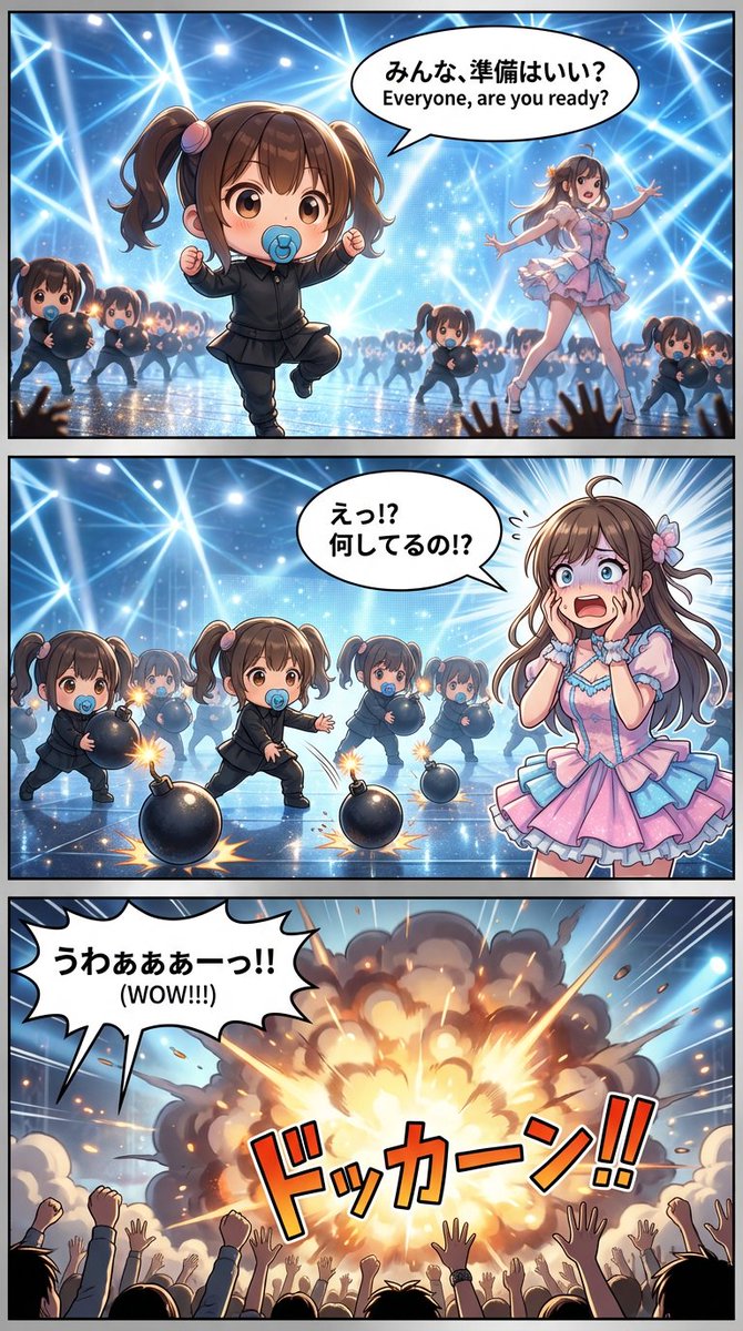 High-detail story-art layout with frames and speech bubbles - Image 2