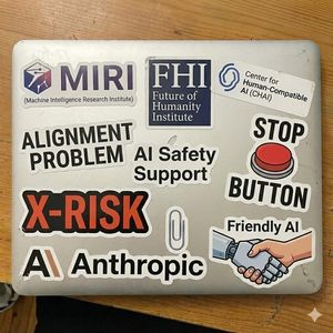 I asked Nano Banana Pro to make it look like this laptop was owned by an AI safety person

Author: Justine Moore
Source: https://x.com/ve...