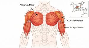 diagram of the body of which muscles are affected by bench press

Author: Martin LeBlanc
Source: https://x.com/martinleblanc/status/19916...