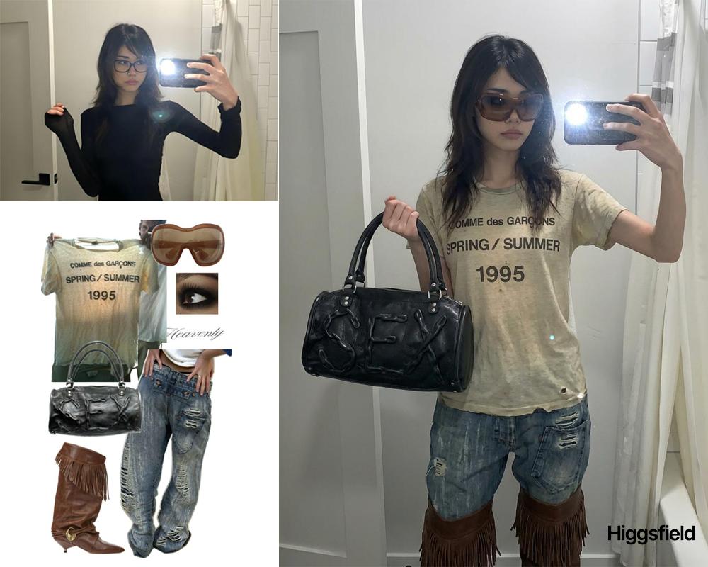 两张图片之间的服装迁移