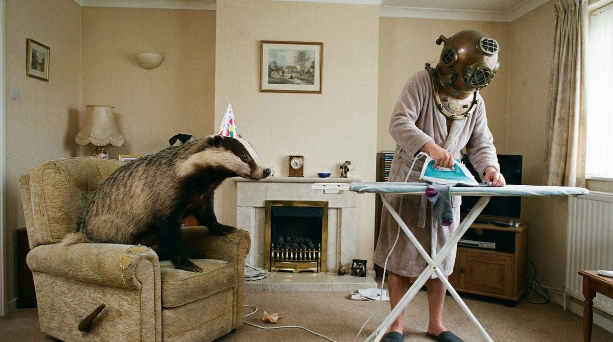 怪异的日常照片概念