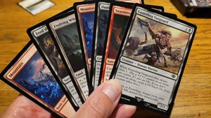 Convert all these cards to Black.

Picture of Shakespeare writing the famous opening line from Mark Caesar's speech at Caesar's funeral.
...
