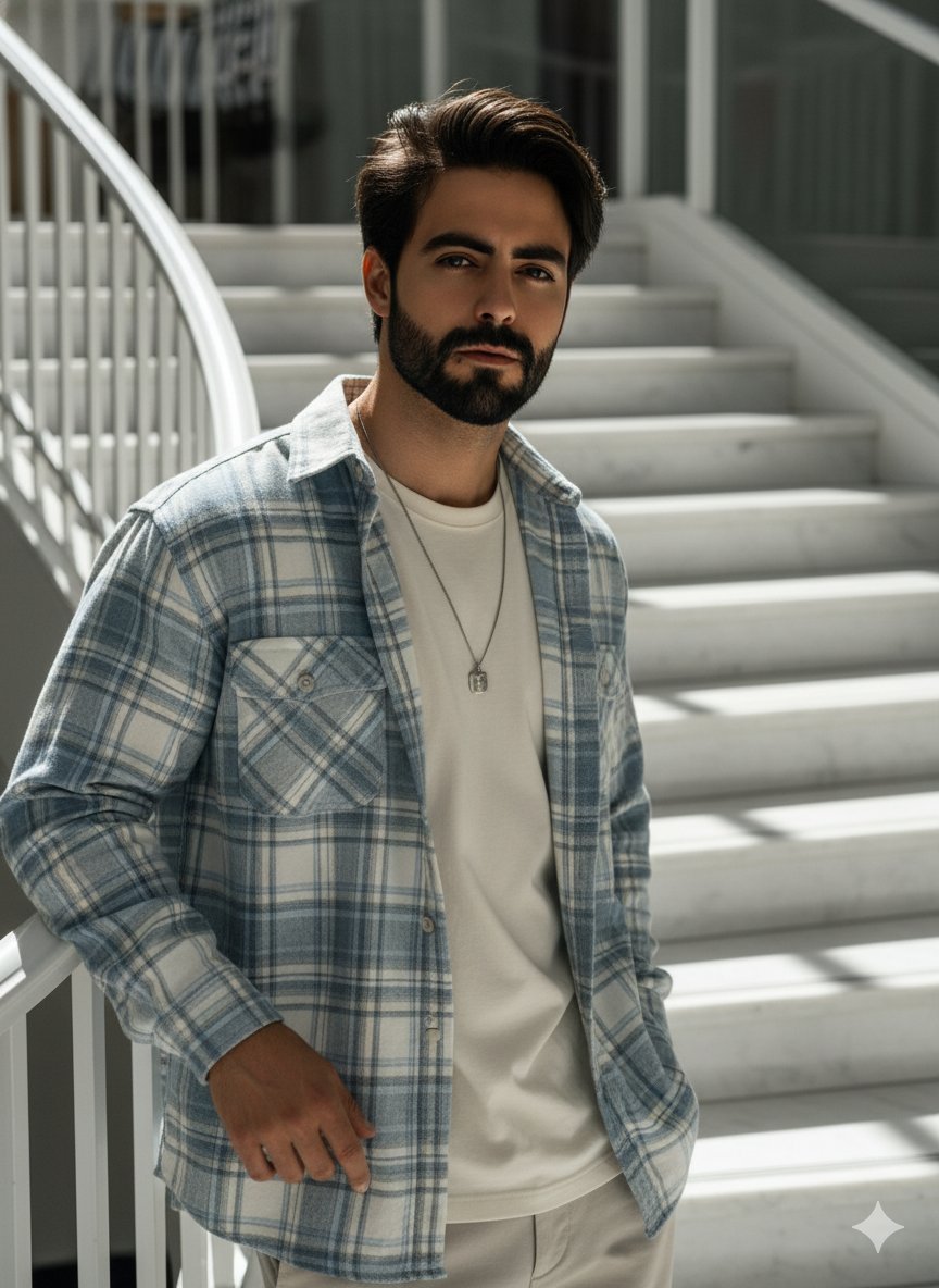 Gemini 3 Pro 的高角度时尚肖像提示