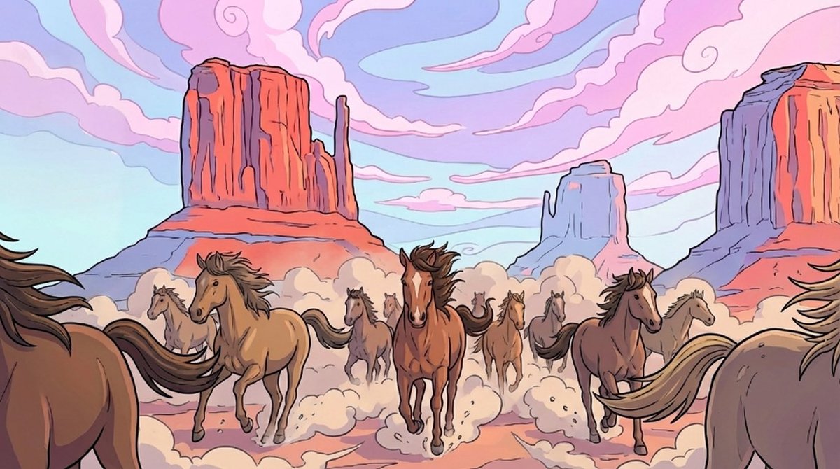 分镜风格的动作跟随帧