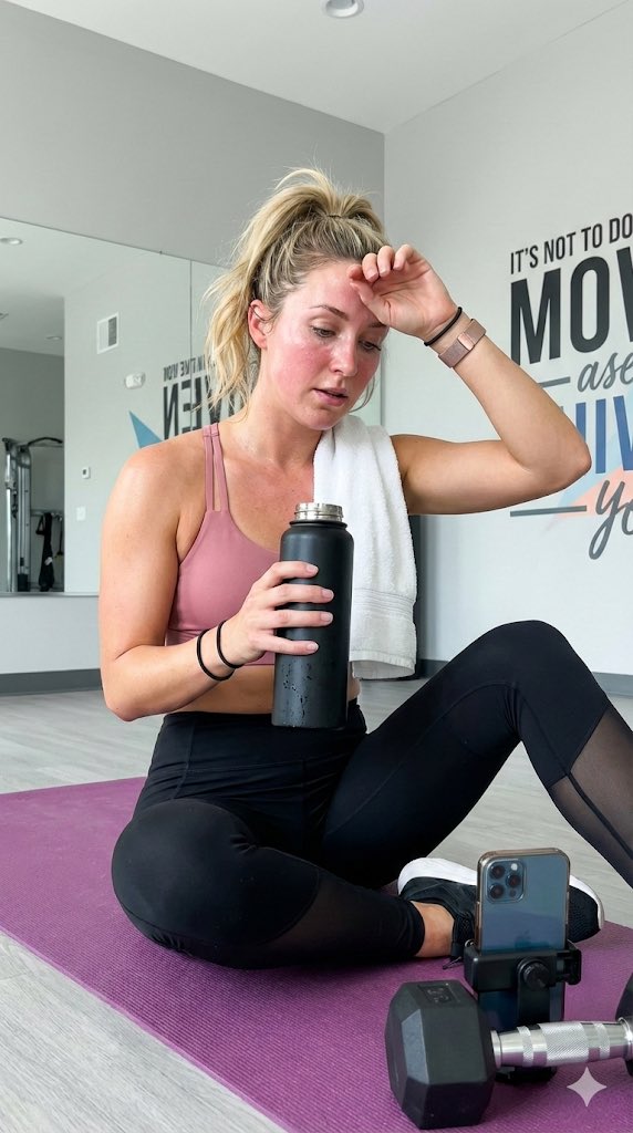 Spor salonu yoga matı portre Nano Banana istemi - Image 1