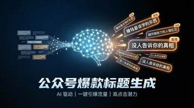 公众号爆款标题