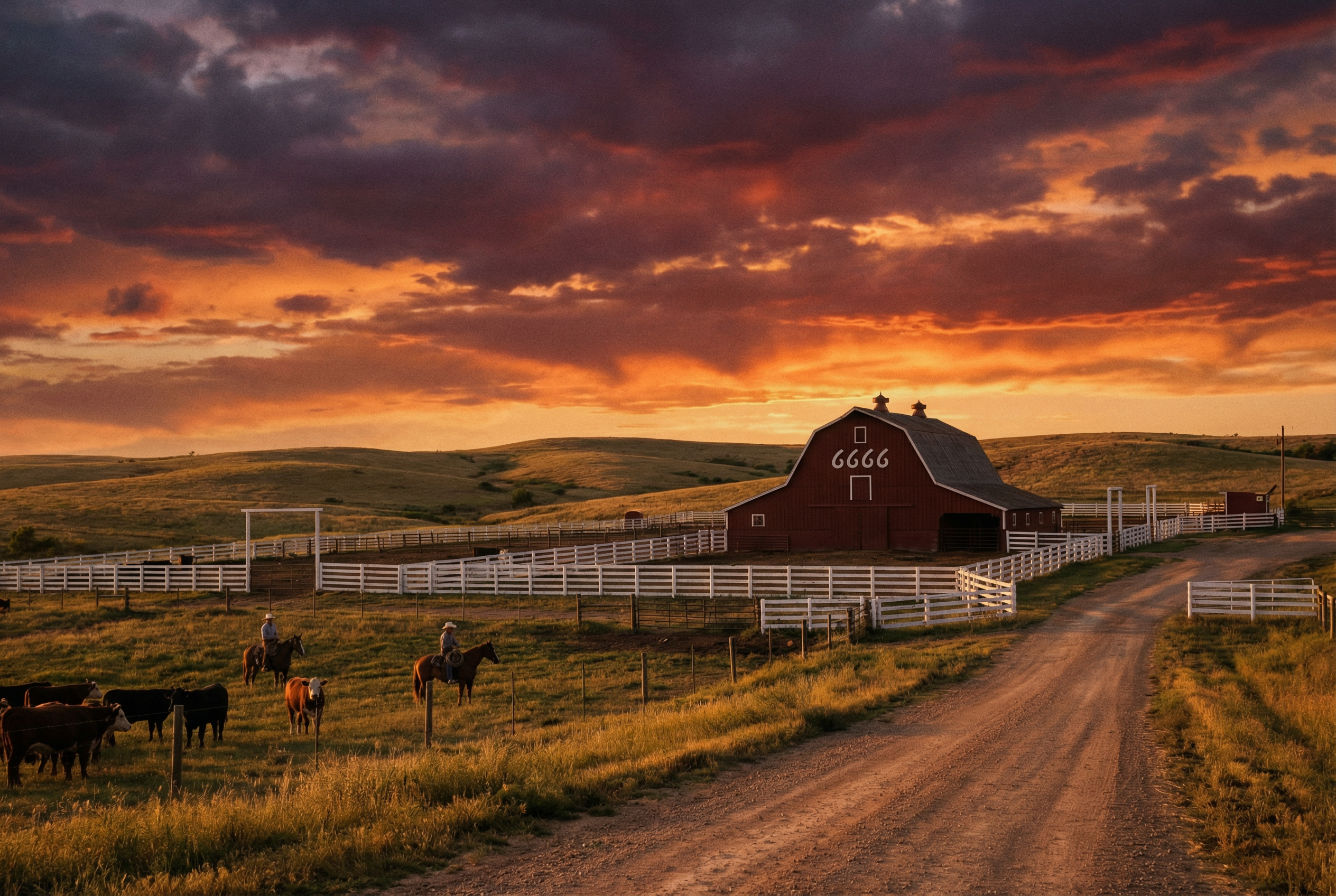 Feature Image: 6666 Ranch Sunset
