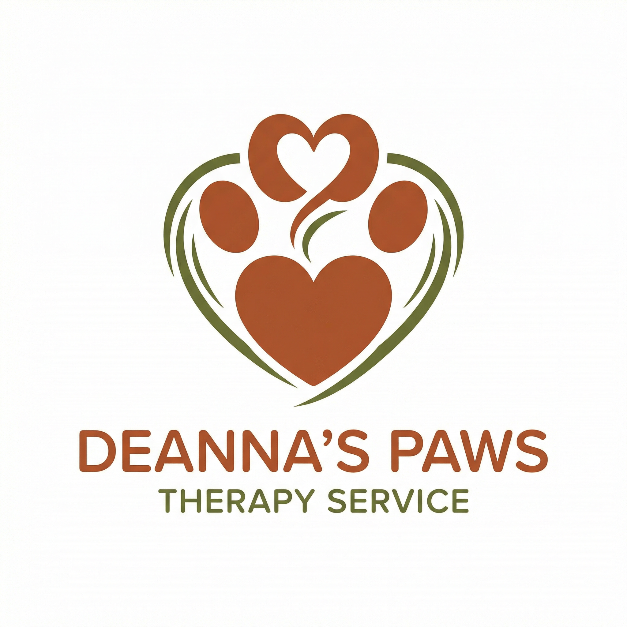 Deanna's Paws Logo