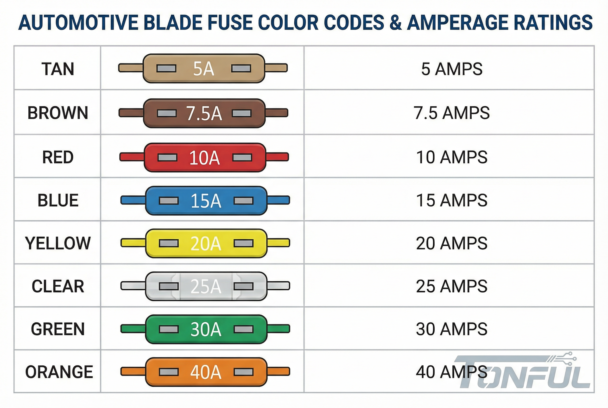A hand holding a yellow 20 amp automotive blade fuse in front of a car's fuse box.