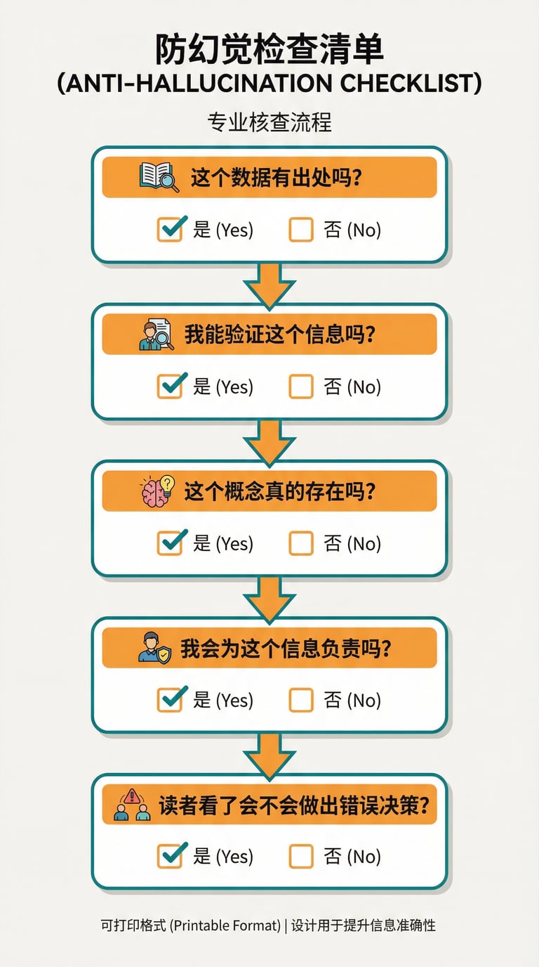 防幻觉检查清单