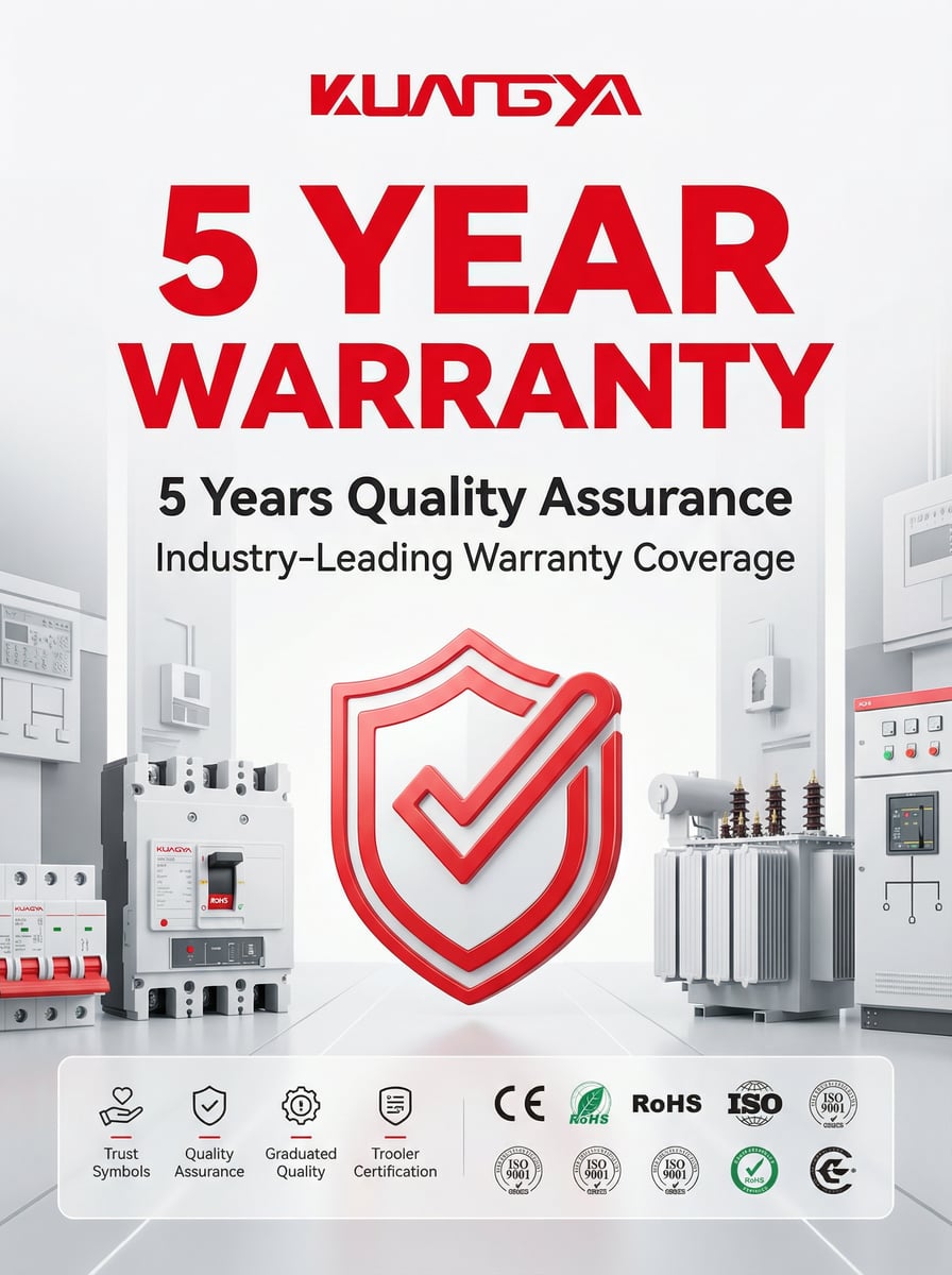 KUANGYA 5 Year Warranty Guarantee Poster