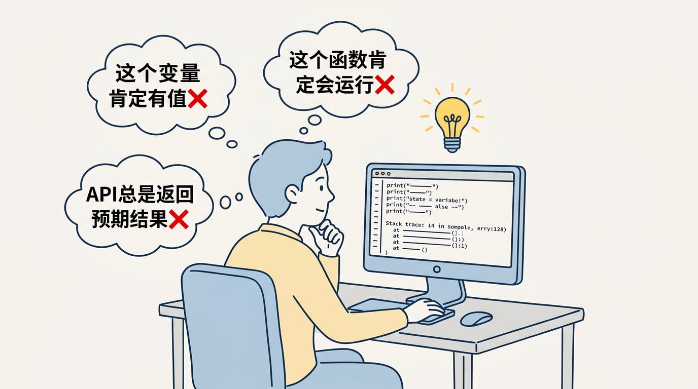 调试就是消除错误假设