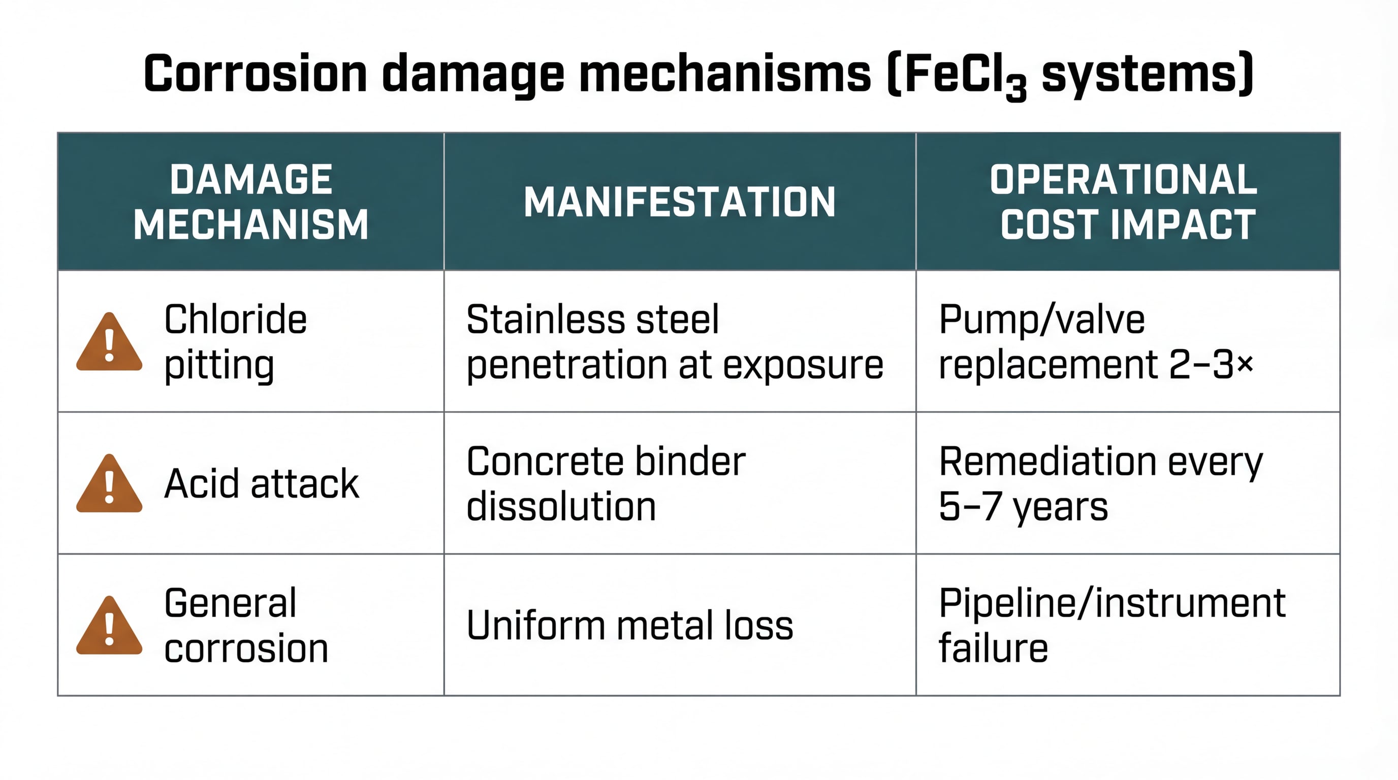 Corrosion Damage Mechanisms