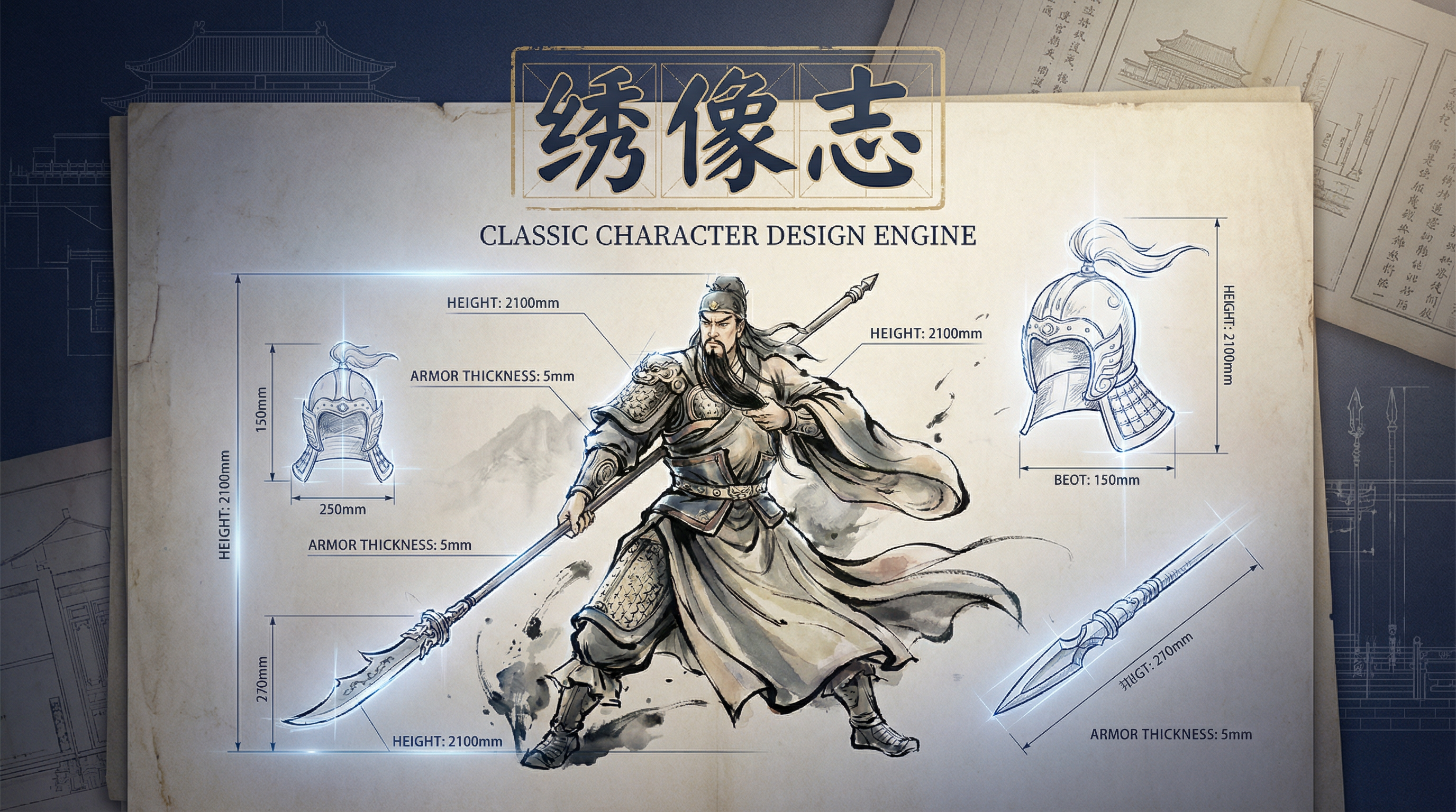 "Illustrated Classics" โ Generator of Character Designs from Classic Literature v1.0 preview 1