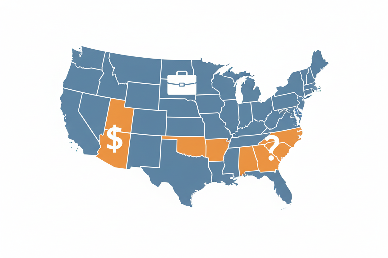 为什么80%的独立开发者应选怀俄明？美国公司注册三州（WY, DE, NV）深度解析