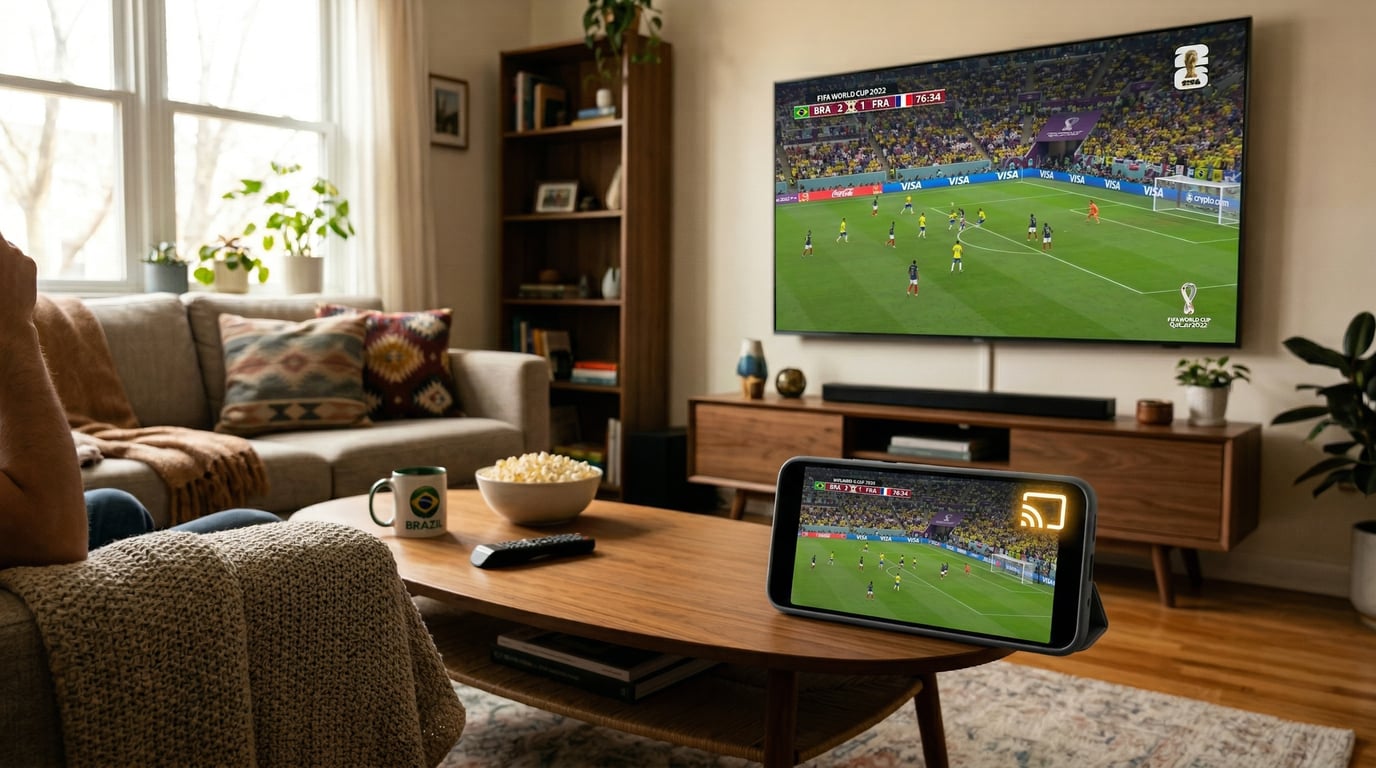 Casting World Cup to TV