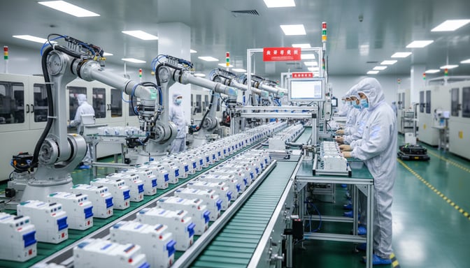 RCCB Manufacturing Production Line