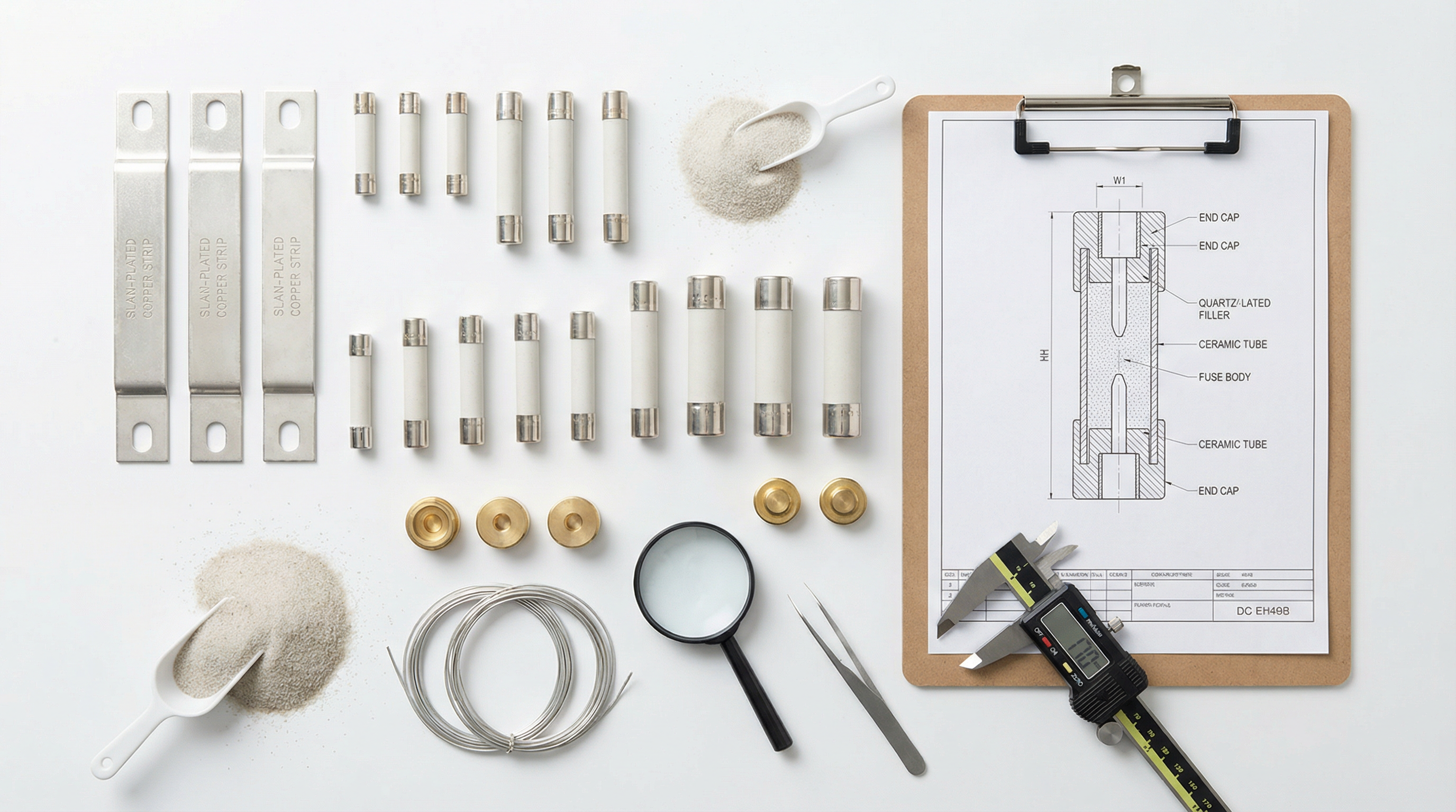 DC Fuse Raw Materials