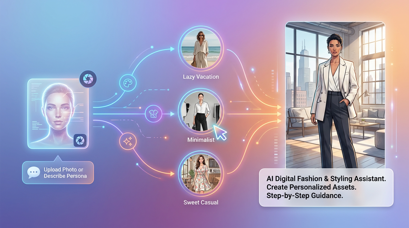 ผู้ช่วยแต่งตัวสำหรับถ่ายภาพบุคคล preview 1