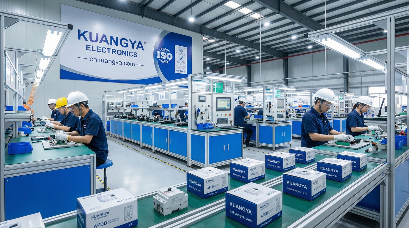 Our state-of-the-art production line ensures every AFDD meets the highest quality standards.