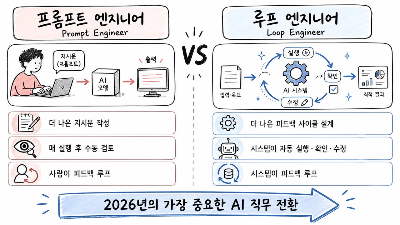프롬프트 엔지니어 vs 루프 엔지니어