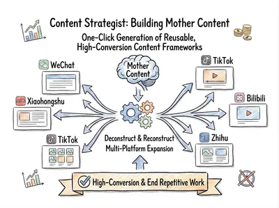 Small and Beautiful IP - DanKoe's Mother Content Structure Builder