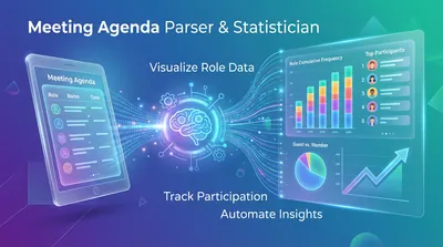 회의 진행 과정 분석 및 통계