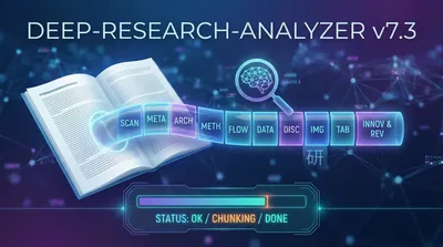 Moteur d'analyse approfondie de la littérature scientifique V7.3 SCI