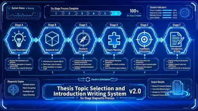 Thesis Topic Selection and Introduction Writing System v3.0 (Five-Source Model × AFP)