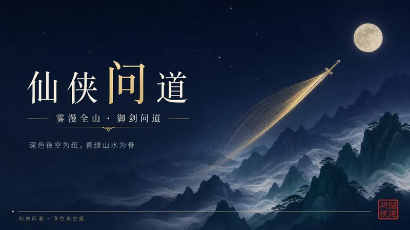 仙侠问道 · 幻灯片生成