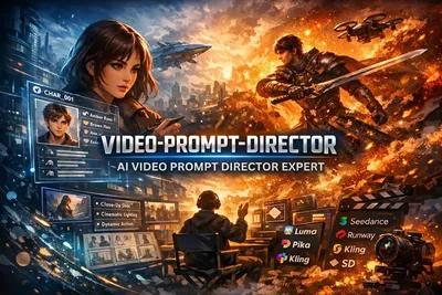 AI Video Director Skill (including role consistency system)