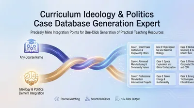 Experts in generating curriculum-based ideological and political education case studies