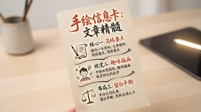 手绘笔记信息图