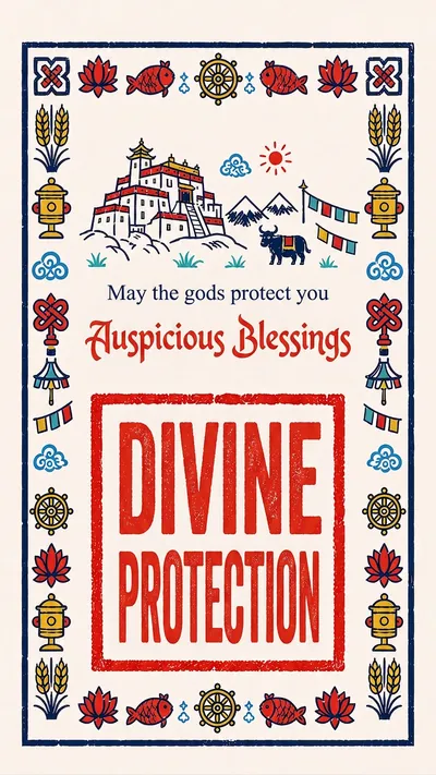 Bênção Tibetana da Neve