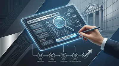 Relatório de due diligence de empresas bancárias